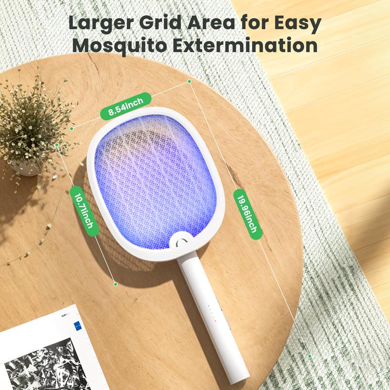 Raqueta Eléctrica Havly 2 en 1 con Trampa UV